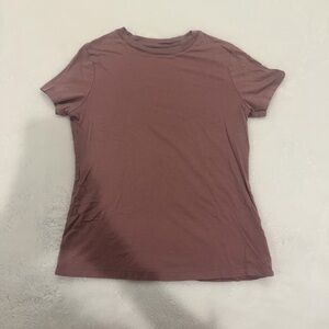 FREE A New Day Women's Short Sleeve Tee in Dusty Rose